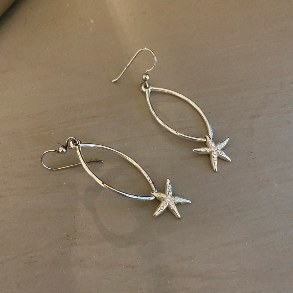Brighton starfish earrings